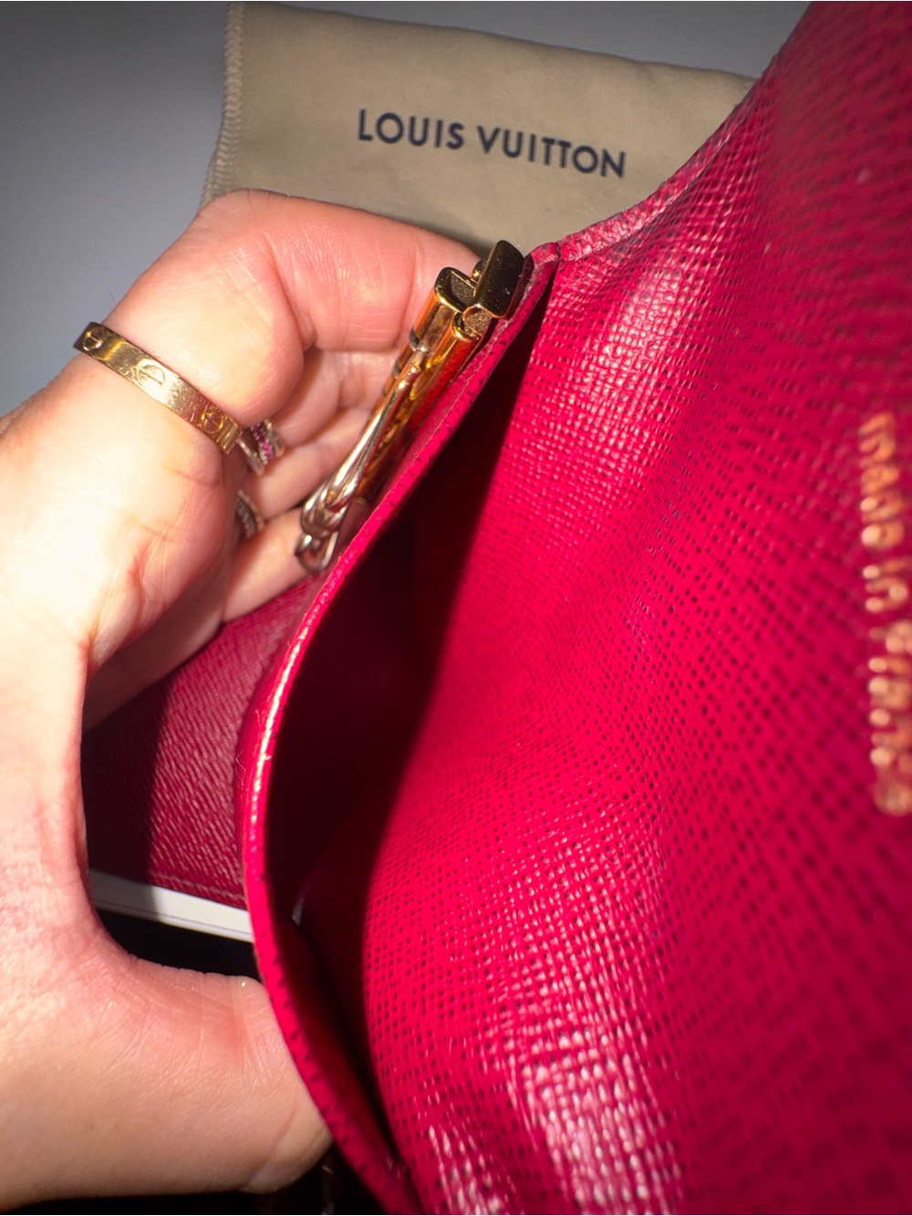 LOUIS VUITTON Monogram 6 Key Multicles Holder Fuchsia - Picture 6 of 16